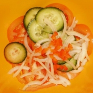 Узбекский помидорный салат Аччик-Чучук (Шакароб)